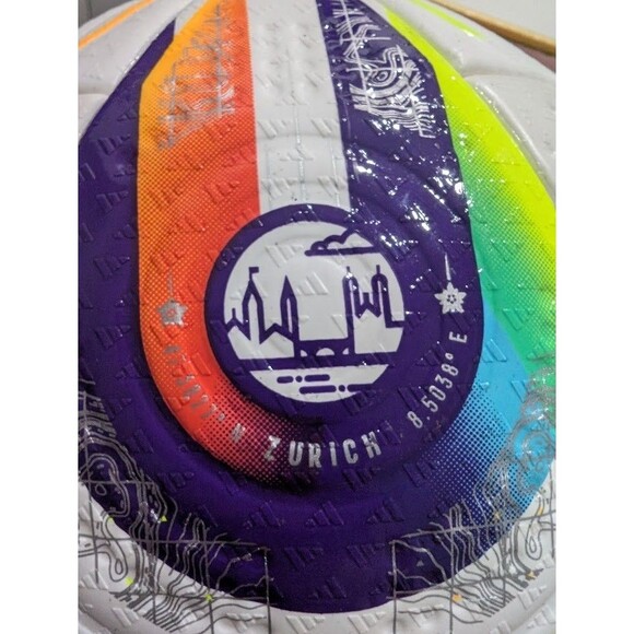 Adidas Women’s Euro 25 Pro Match Soccer Ball Size 5 JH1261 New Authentic - Picture 5 of 6